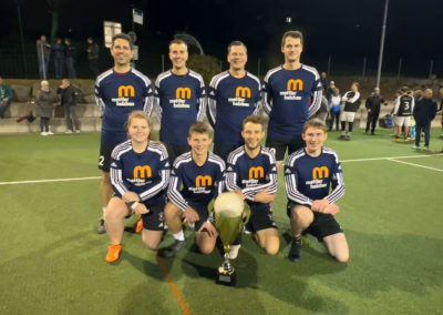 Mannschaftsfoto mit SAG-Cup Pokal 2024